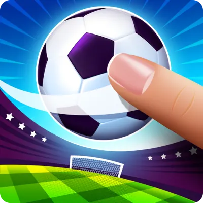 Ícone oficial de Flick Soccer, da Full Fat.